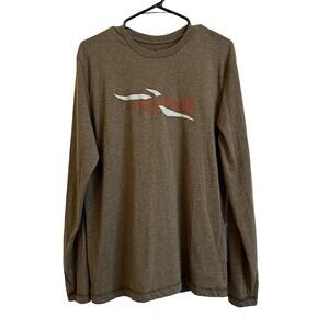 Sitka Gear Shirt Brown Long Sleeve Outdoor Hunting Men's Size Large